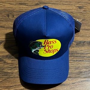 Bass Pro shop trucker Royal Blue